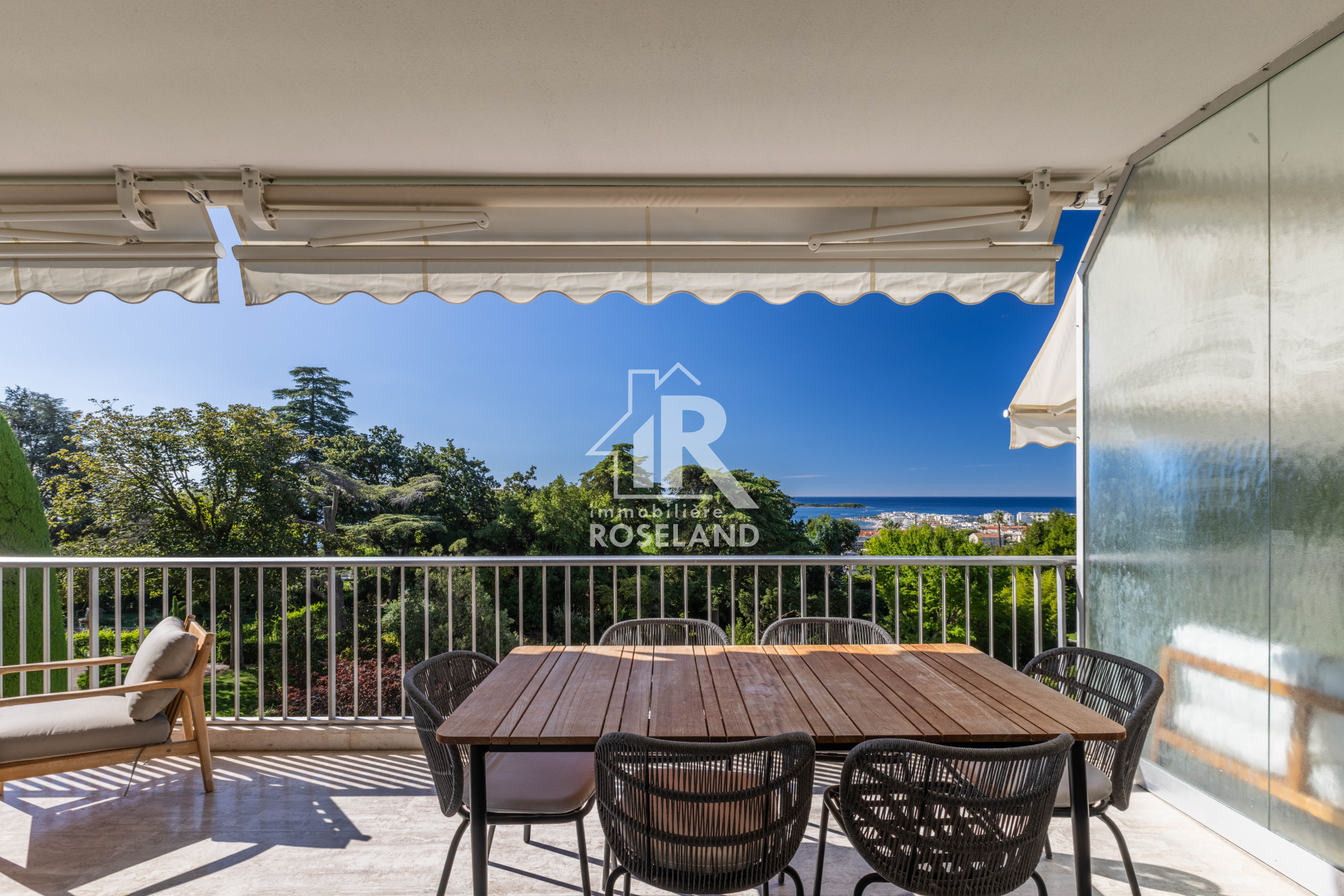 CANNES - CHAMPFLEURI - F4 - MEUBLE - TERRASSE - BALCON - PIS
